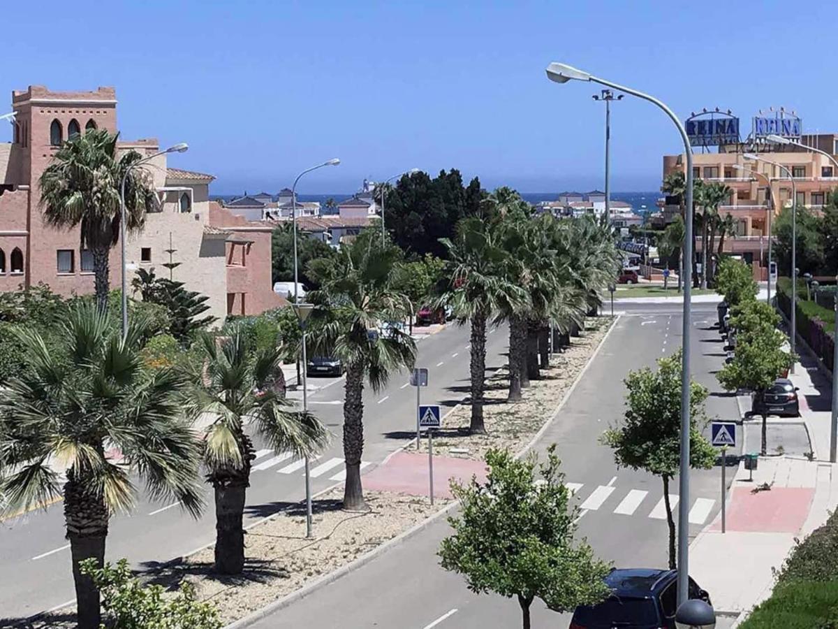 Atico - 3 Dormitorios - Urbanizacion Verazul En Vera Playa - Wifi Fibra 300Mb Perfecto Para Teletrabajo Kültér fotó