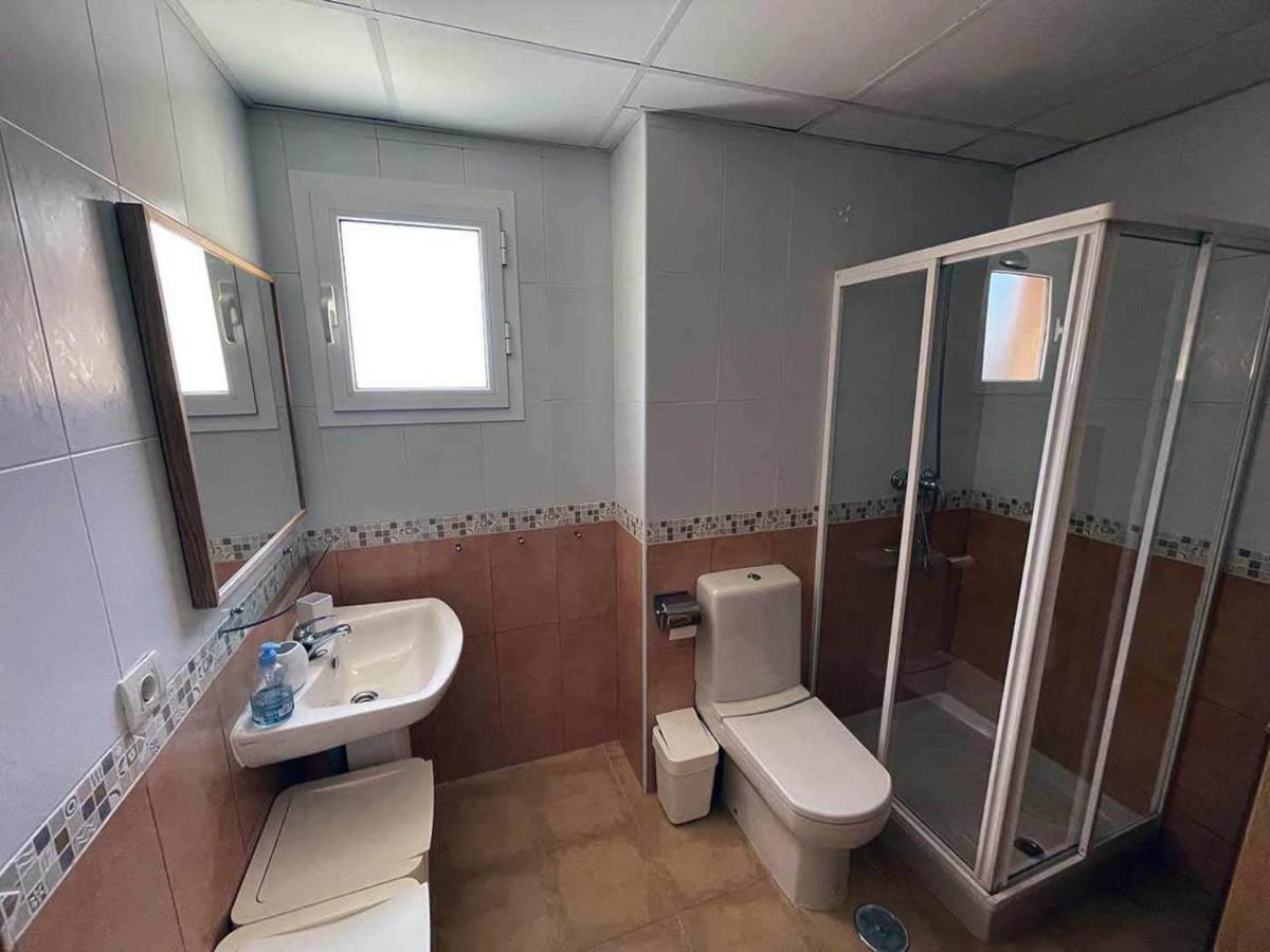 Atico - 3 Dormitorios - Urbanizacion Verazul En Vera Playa - Wifi Fibra 300Mb Perfecto Para Teletrabajo Kültér fotó