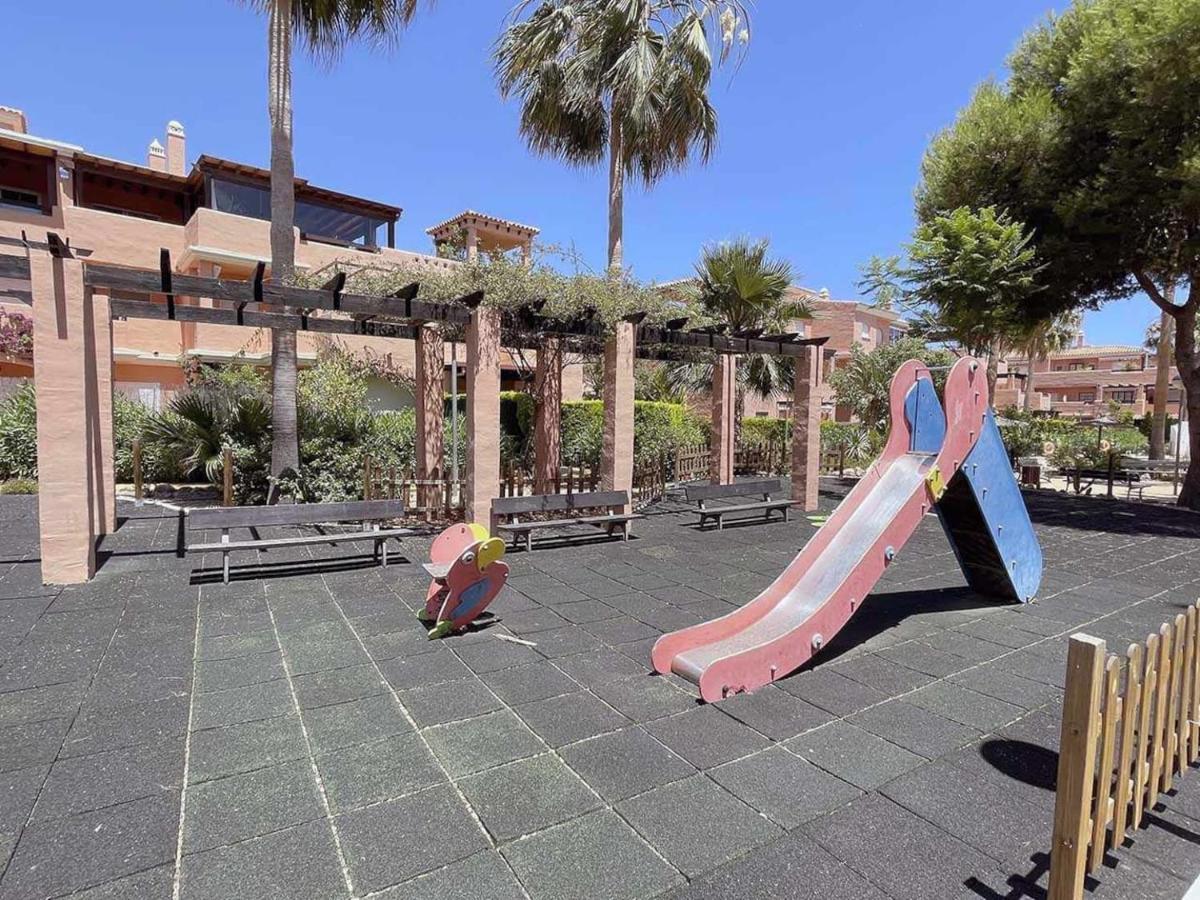 Atico - 3 Dormitorios - Urbanizacion Verazul En Vera Playa - Wifi Fibra 300Mb Perfecto Para Teletrabajo Kültér fotó
