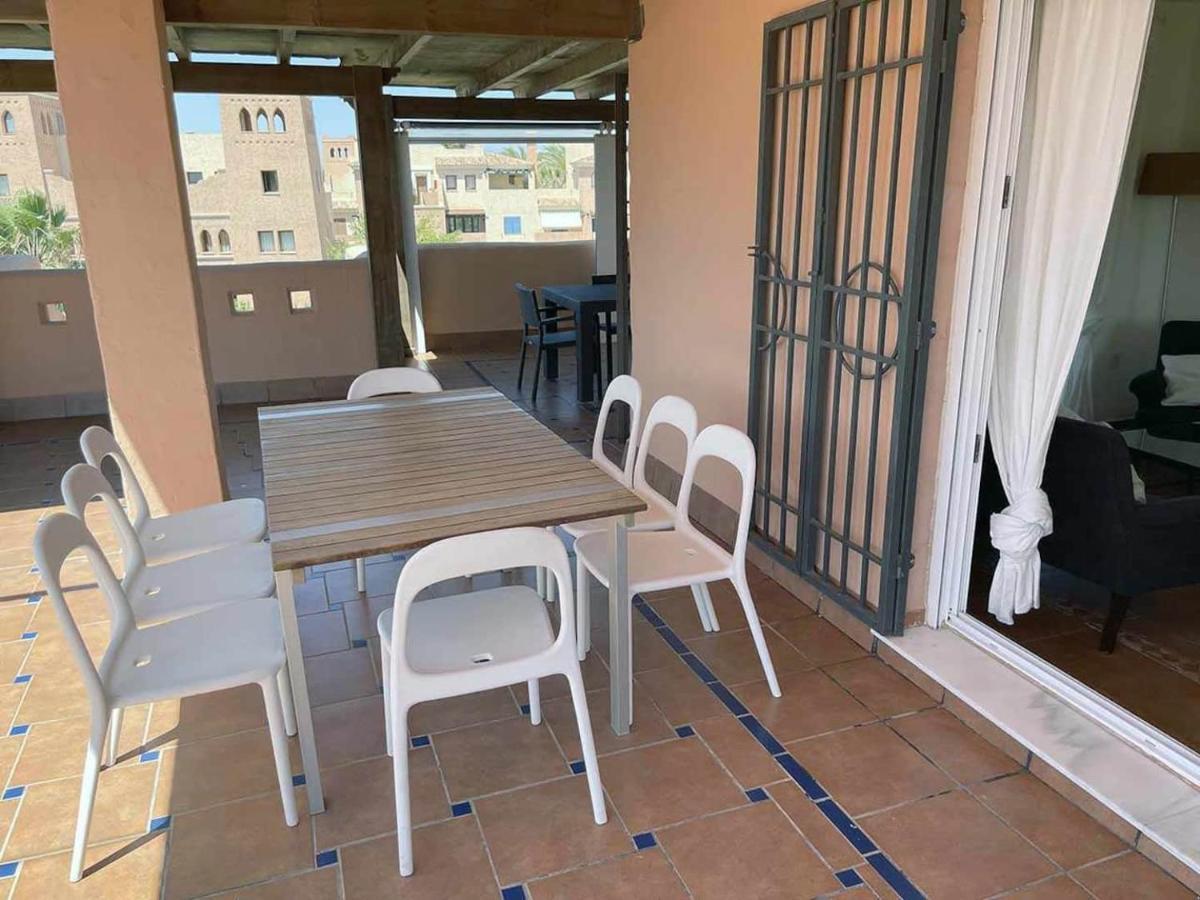 Atico - 3 Dormitorios - Urbanizacion Verazul En Vera Playa - Wifi Fibra 300Mb Perfecto Para Teletrabajo Kültér fotó